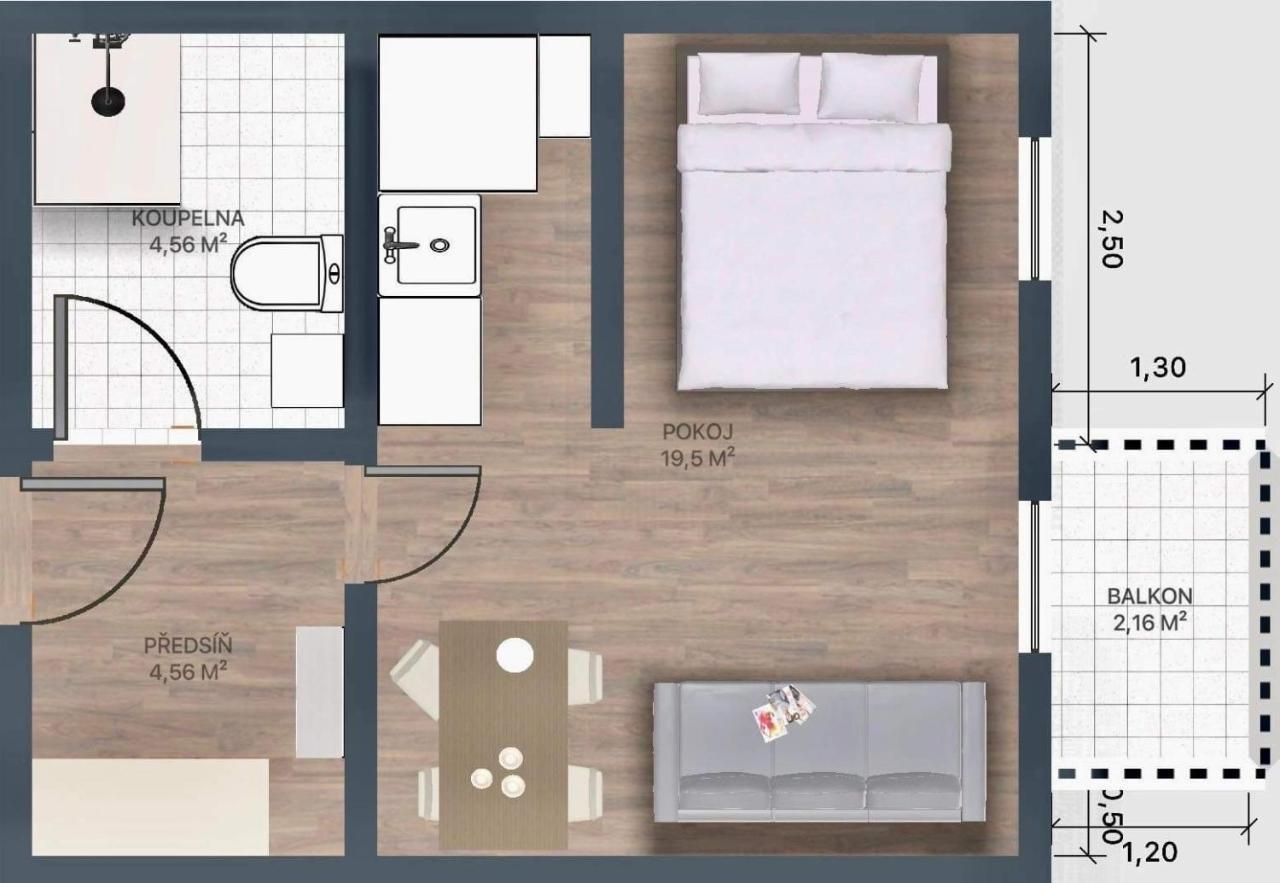 Appartement Krušné hory - Klínovec 2 km- Jáchymov 2-4 osoby Extérieur photo